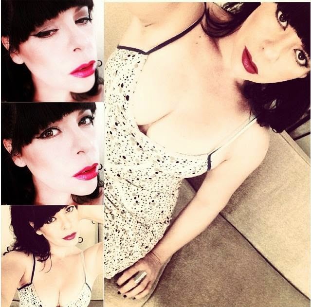 Pin Up Make up and red lips love