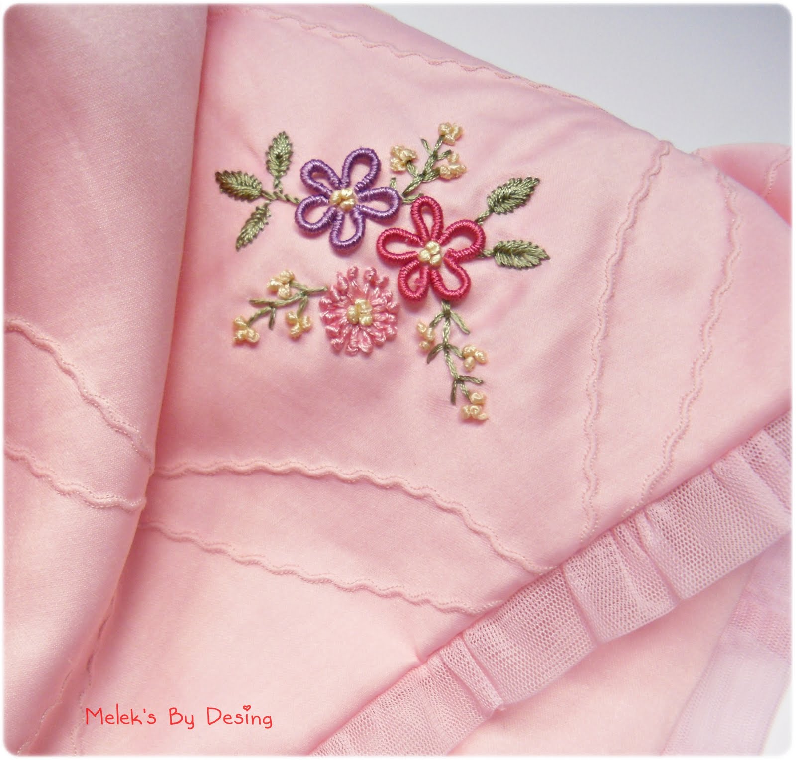 Brezilya Nakışlı Bebek Battaniyesi Kalbişeker