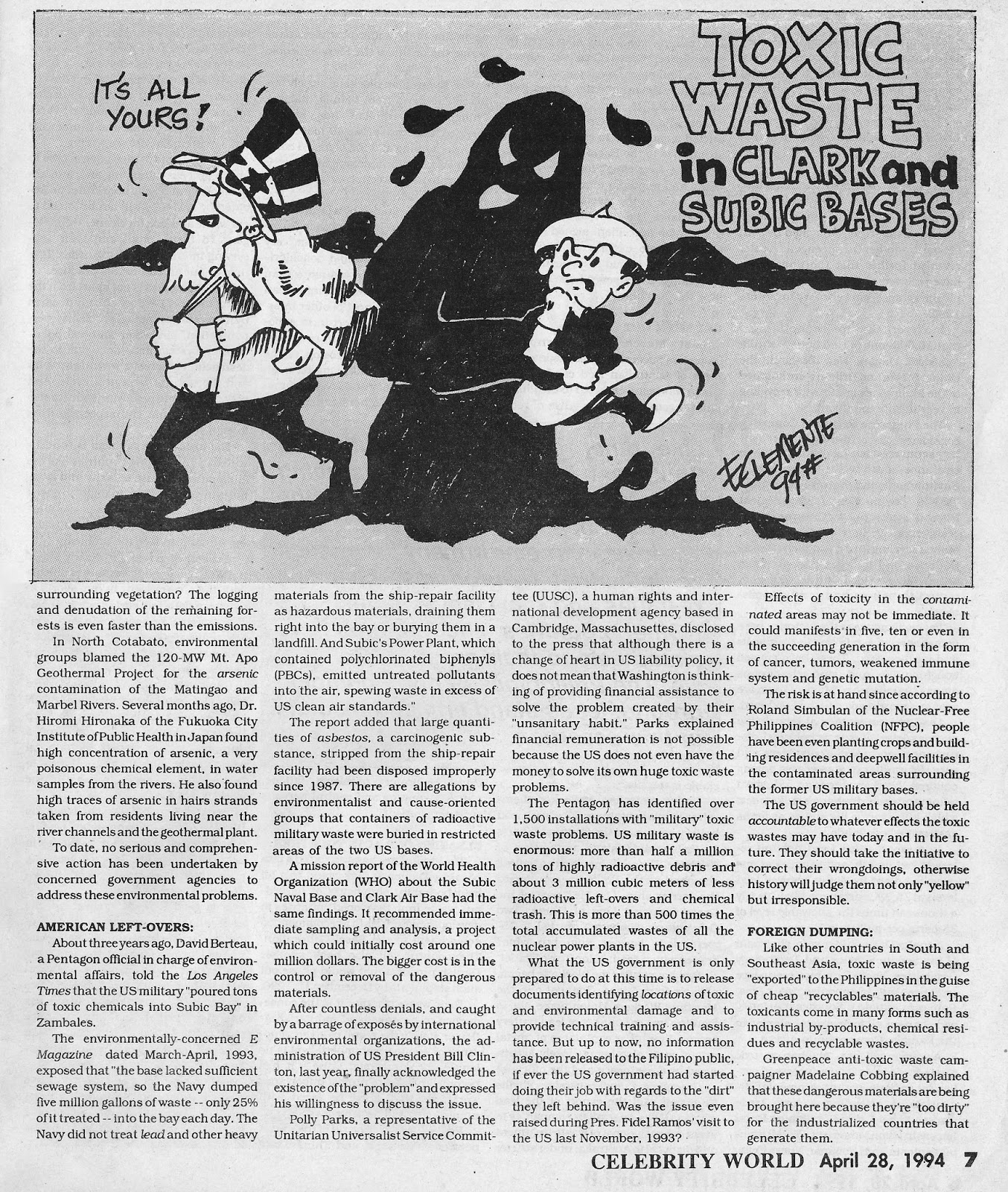 ALAM MO BA 'TO? (Do You Know This?) Toxic Waste The Philippines is