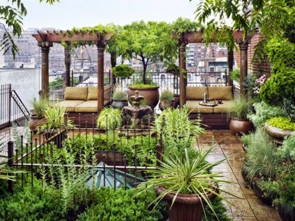 Terrace garden – beautiful design ideas!