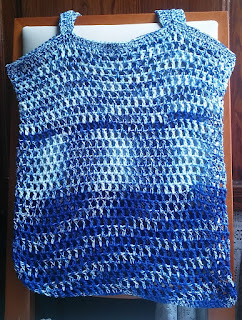 Free crochet pattern for mesh bag