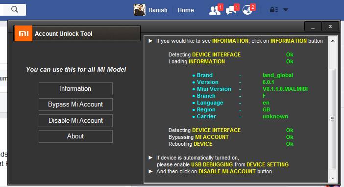 mi unlock tool for mac mi unlock tool for mac
