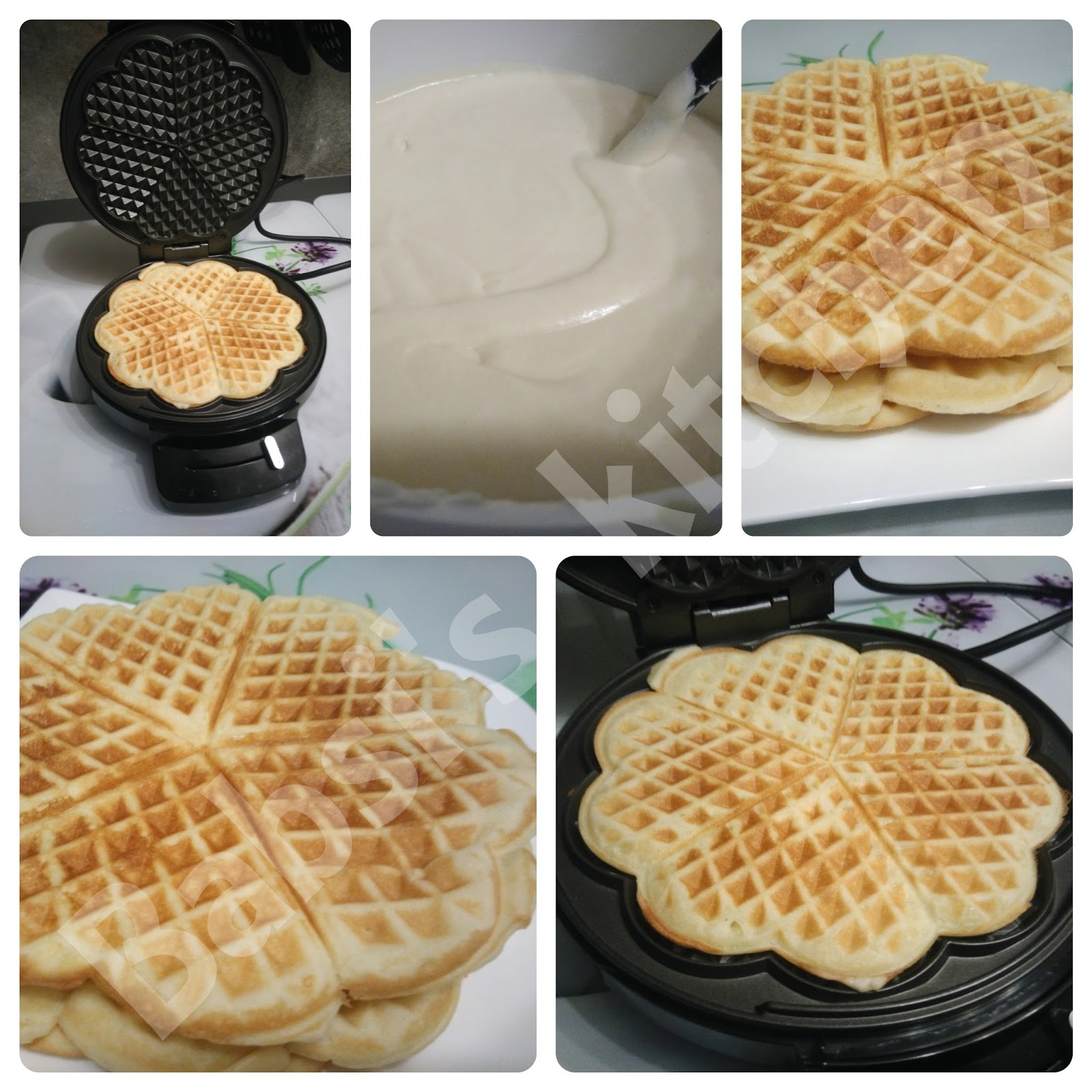 Babsi&amp;#39;s kitchen - cook, live and smile: Schmandwaffeln