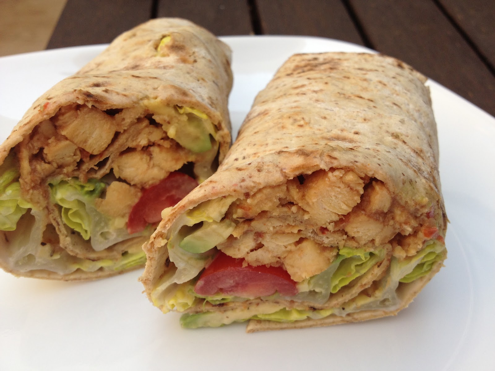 Sazón del corazón Wrap de pollo