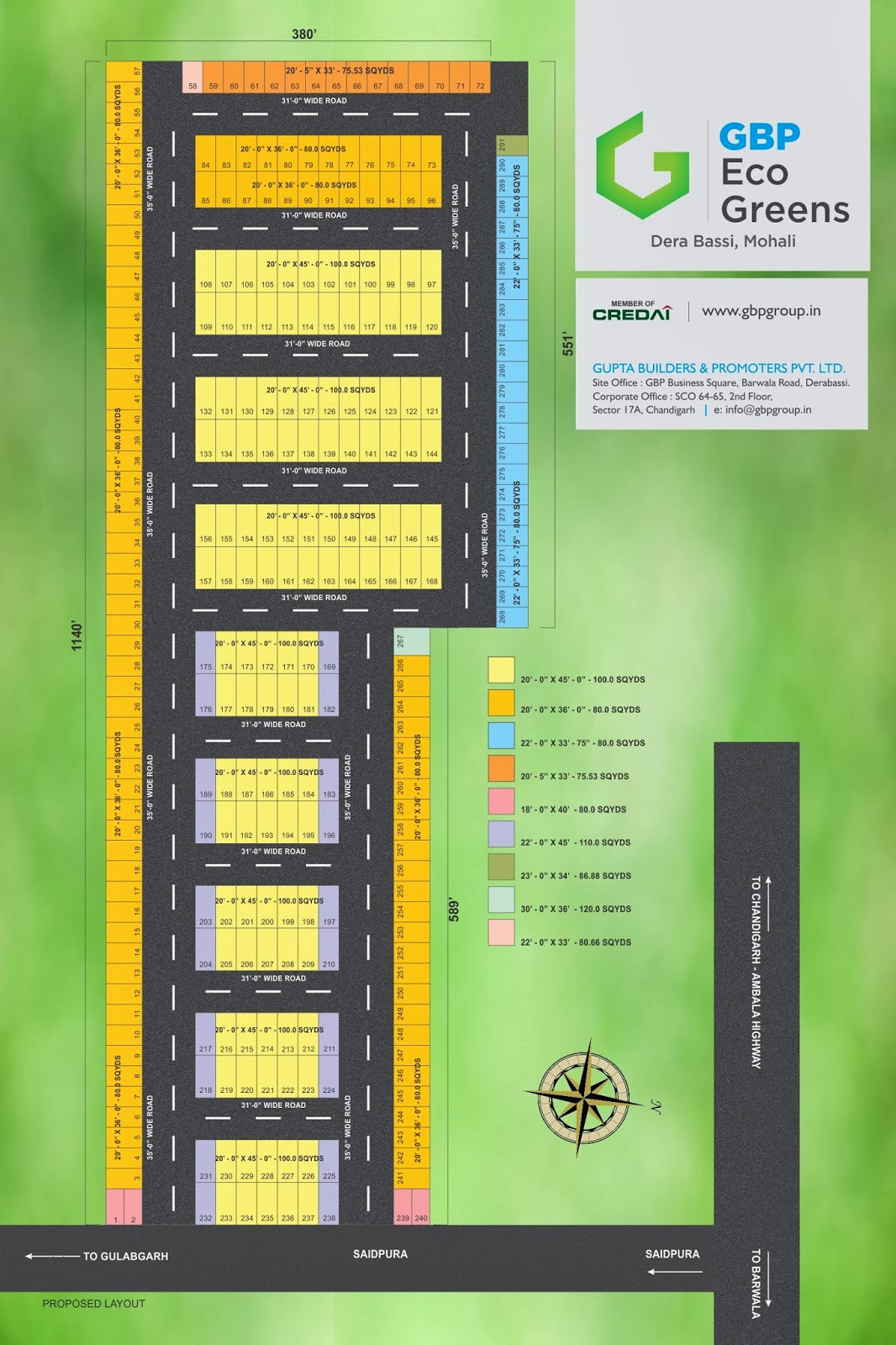 GBP Rosewood Derabassi Plots Duplex9888587880 Eco Green Phase1