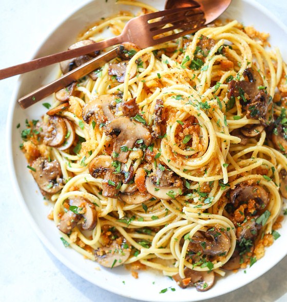 Brown Butter Mushroom Pasta Brown Butter Mushroom Pasta