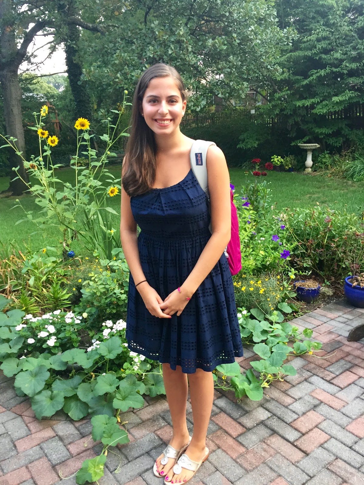 First Day of Senior Year!! Tall and Preppy