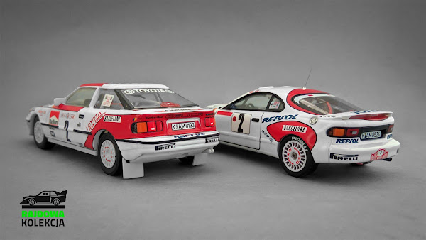 Trofeu Toyota Celica ST165 1990 oraz HPI-Racing Toyota Celica ST185 1992, Rajd Monte-Carlo