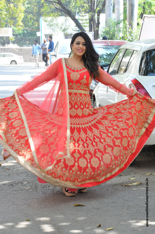 Diana Champika at Indrasena Movie Interview