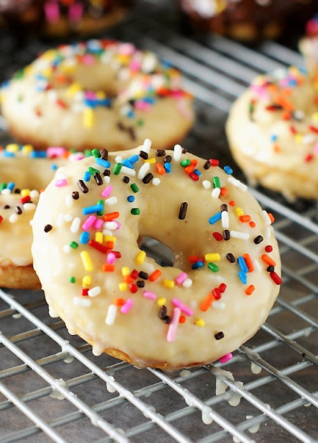 Homemade Baked Donuts Image