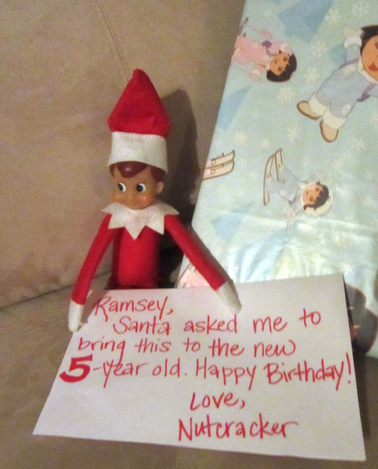 Lizzi's Creations: This Week in Elf on a Shelf #2