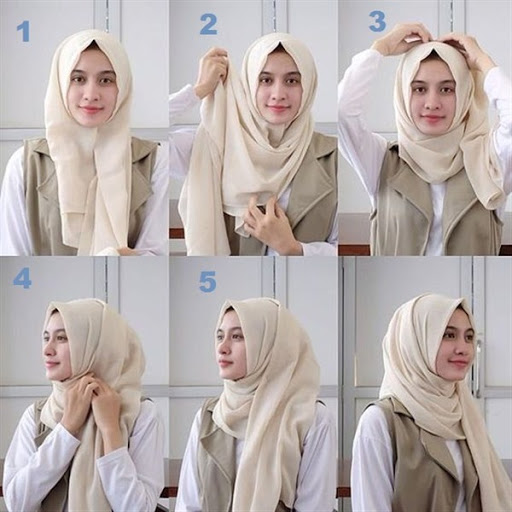 contoh tutorial hijab pashmina simple terbaru 2017/2018 contoh tutorial hijab pashmina simple terbaru 2017/2018