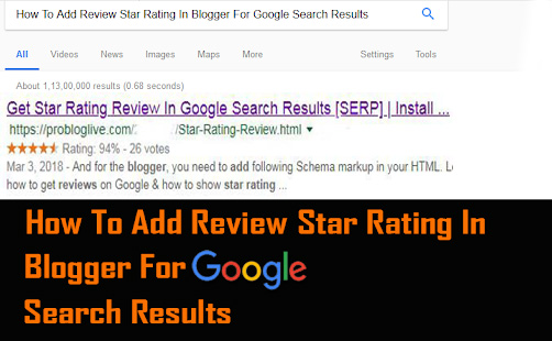 How do you add a share button on Blogger? Get Star Rating Review In Google Search Results