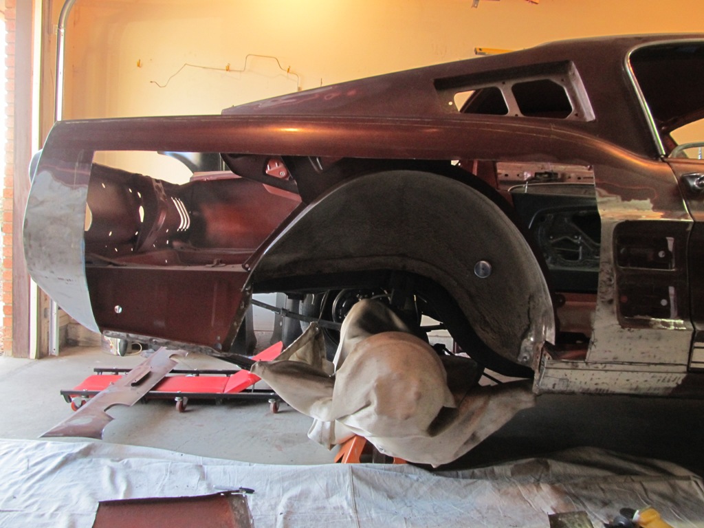 How to replace the trunk drop-off panel using a butt-weld