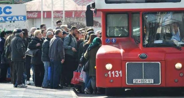 Mazedonische Öffentliche Verkehrsmittel erleiden erheblichen Passagierrückgang