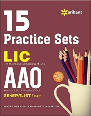 Download Arihant Publication 15 Practice Sets for LIC AAO 2019 Exam PDF 