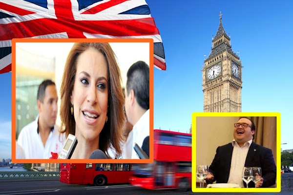 Karime Macías viajó a Londres, Inglaterra desde Colombia Karime Macías viajó a Londres, Inglaterra desde Colombia