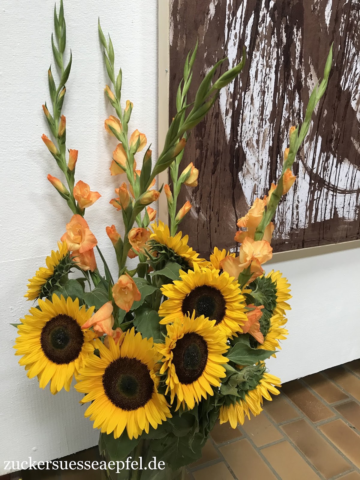 So bleiben Sonnenblumen in der Vase länger frisch | ♥ Zuckersüße Äpfel ...