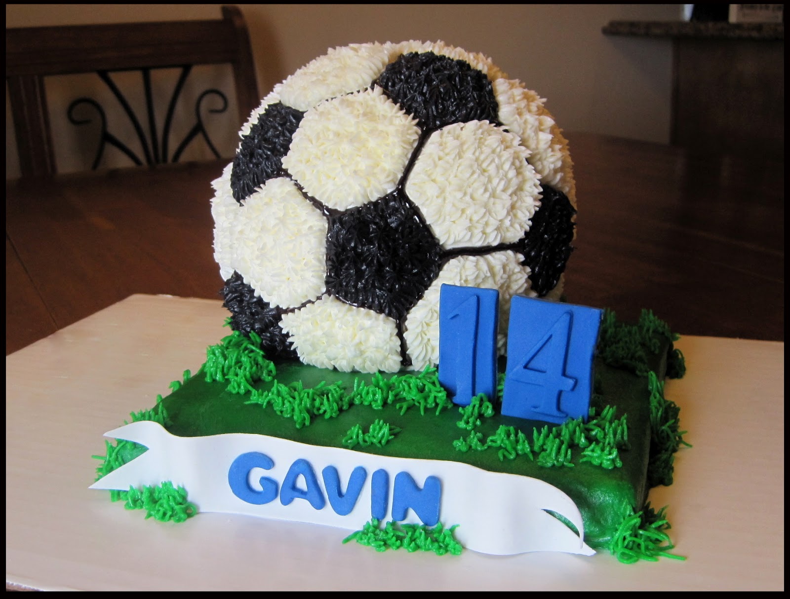 Custom Cakes By Stef Soccer Cake