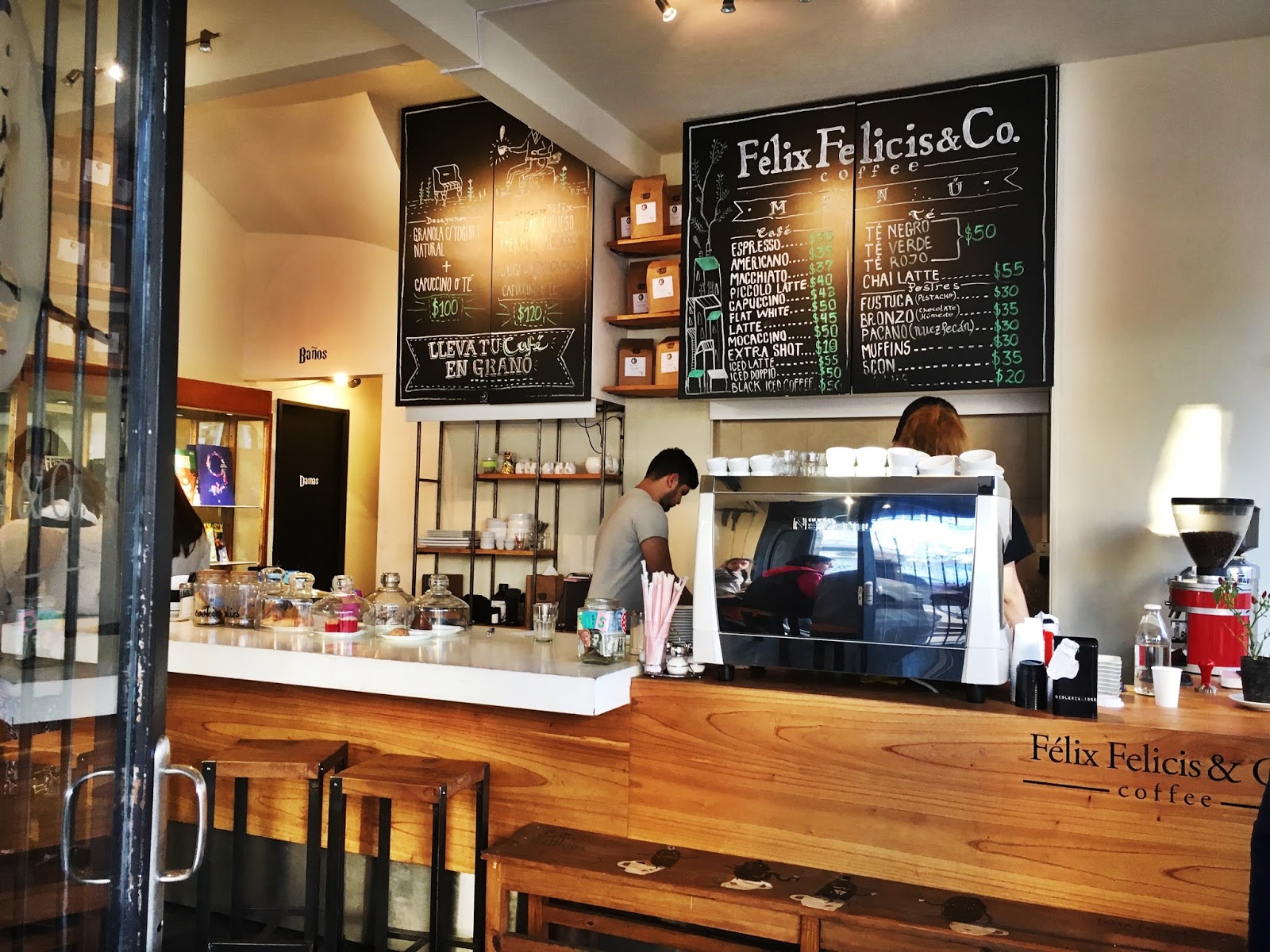 Felix Felicis and Co coffe place at buenos aires.