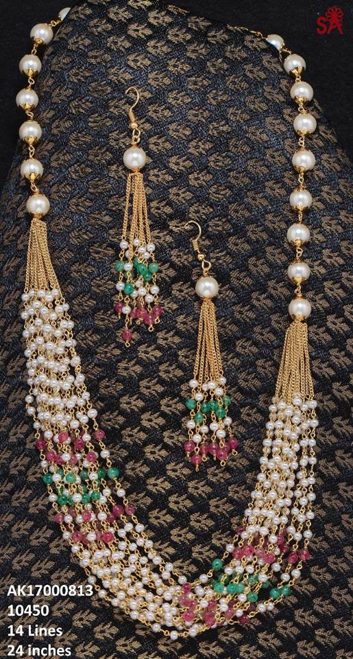 Beads multi Row Chains Buy Online Jewellery