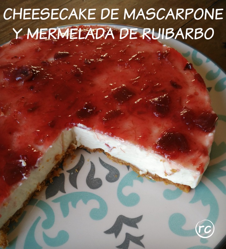 CHEESCAKE-DE-MASCARPONE-Y-MERMELADA-DE-RUIBARBO-SIN-HORNO-BY-RECURSOS-CULINARIOS