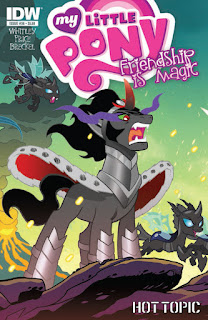 MLP Friendship is Magic #36 Comic by IDW Hot Topic Cover by Tony Fleecs