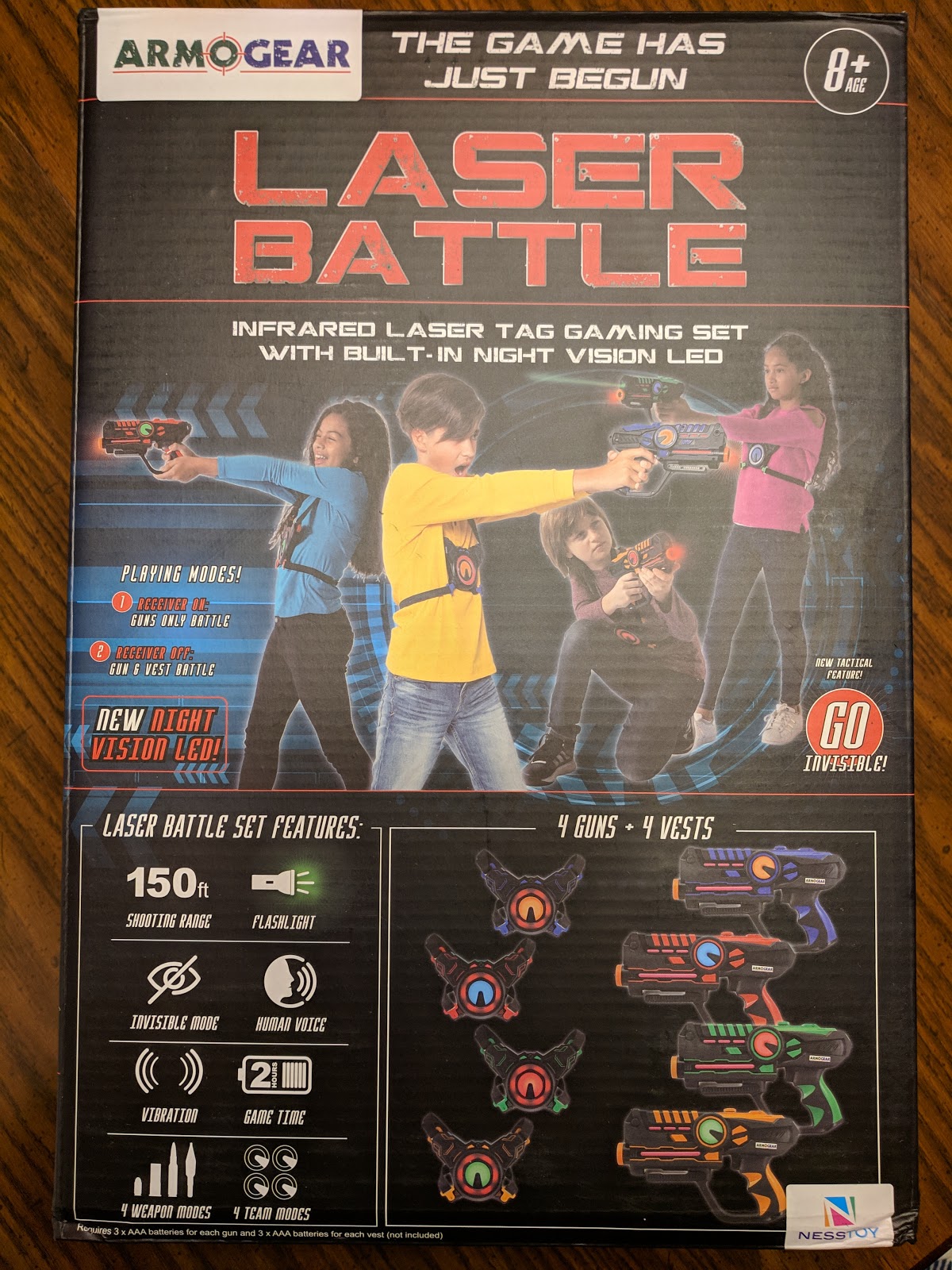 Play Laser Tag at Home with Laser Battle MBPHGG18 Mommy's Block Party