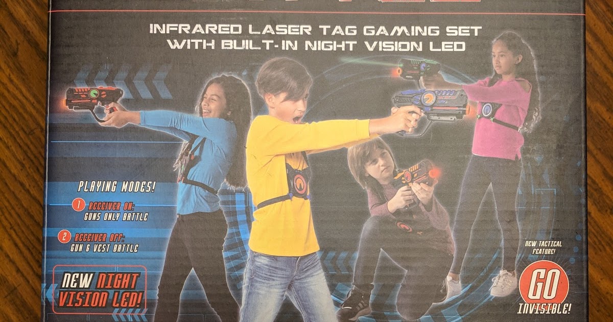 Play Laser Tag at Home with Laser Battle MBPHGG18 Mommy's Block Party