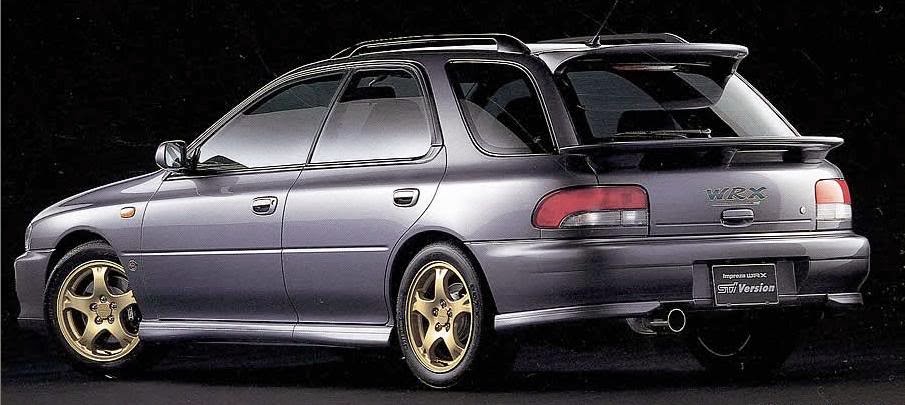 1995 Subaru Impreza Wagon WRX STi Version II related infomation
