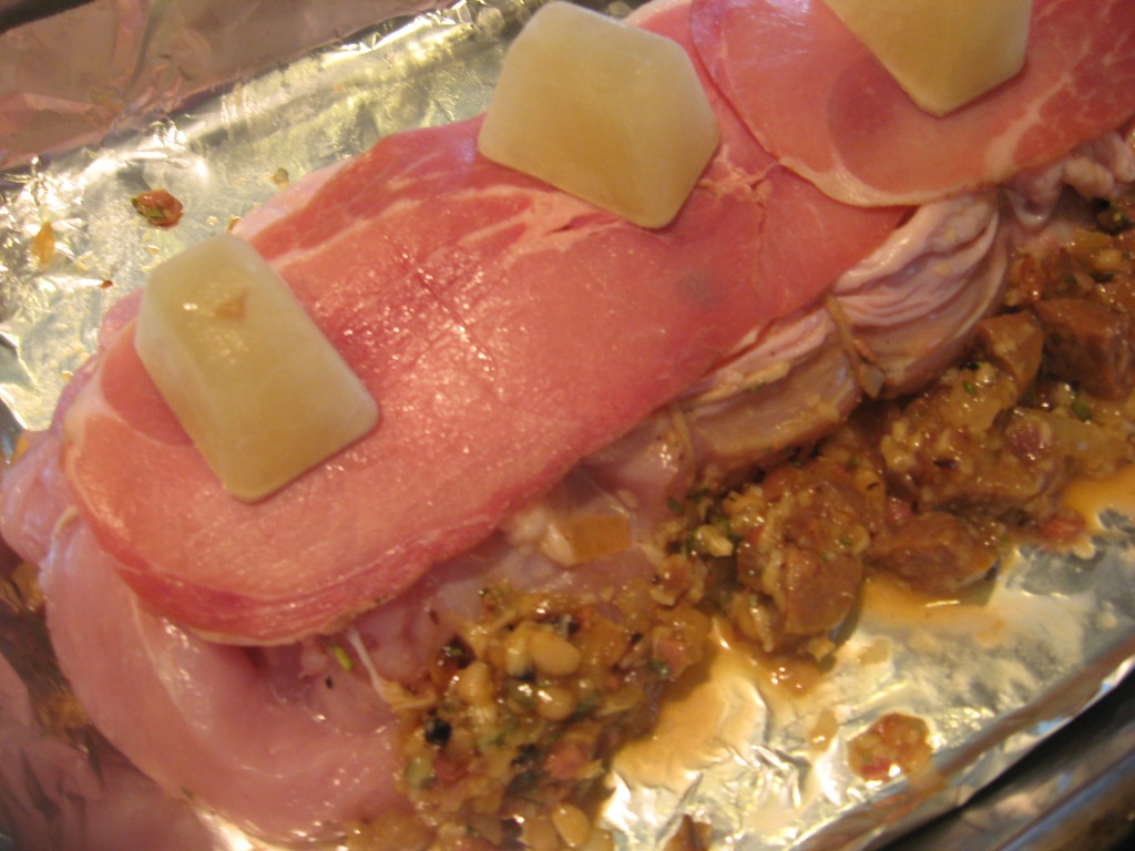 What Tom Cooked Pork Loin Stuffed with Pancetta