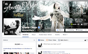 Anette Olzon Official Facebook page