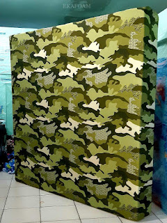 Kasur inoac motif army Kasur inoac motif army tentara loreng