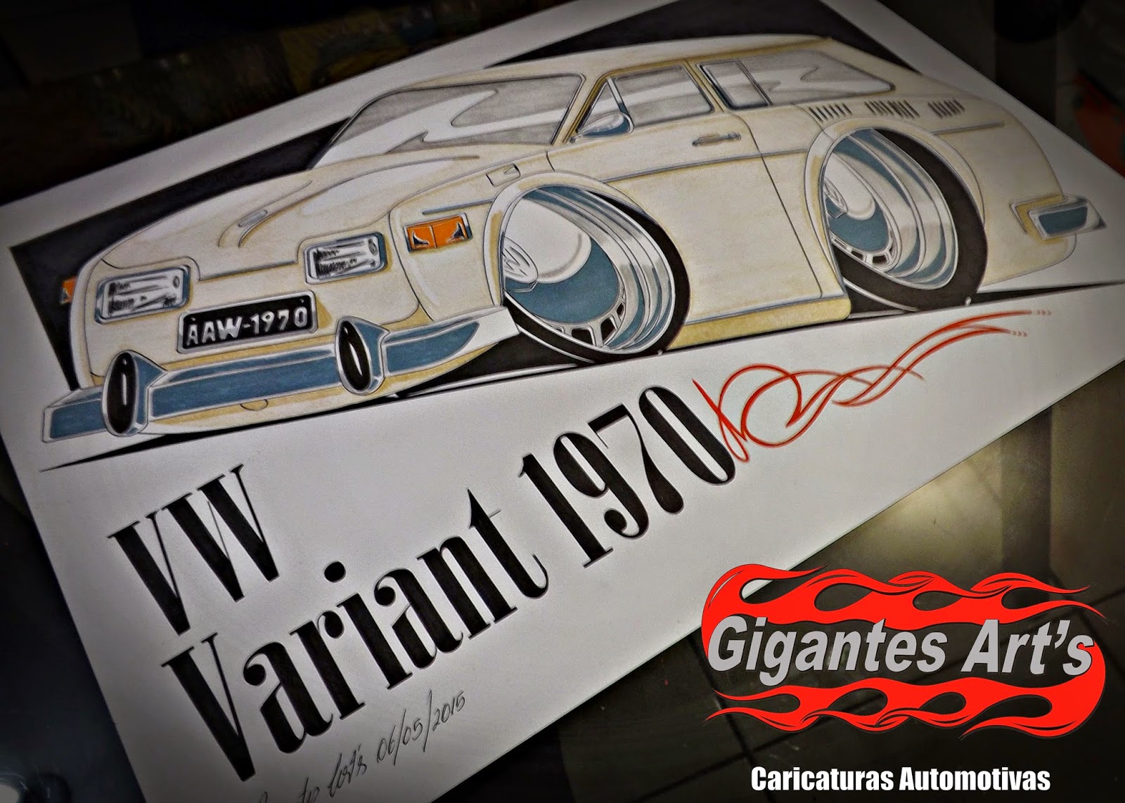 Gigantes Art's: VW Variant 1970