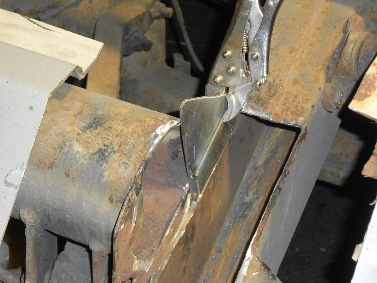 This is my project Discovery 1: The welding begins.