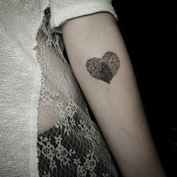 Tatuagens de coração para as mulheres Tatuagens de coração para as mulheres