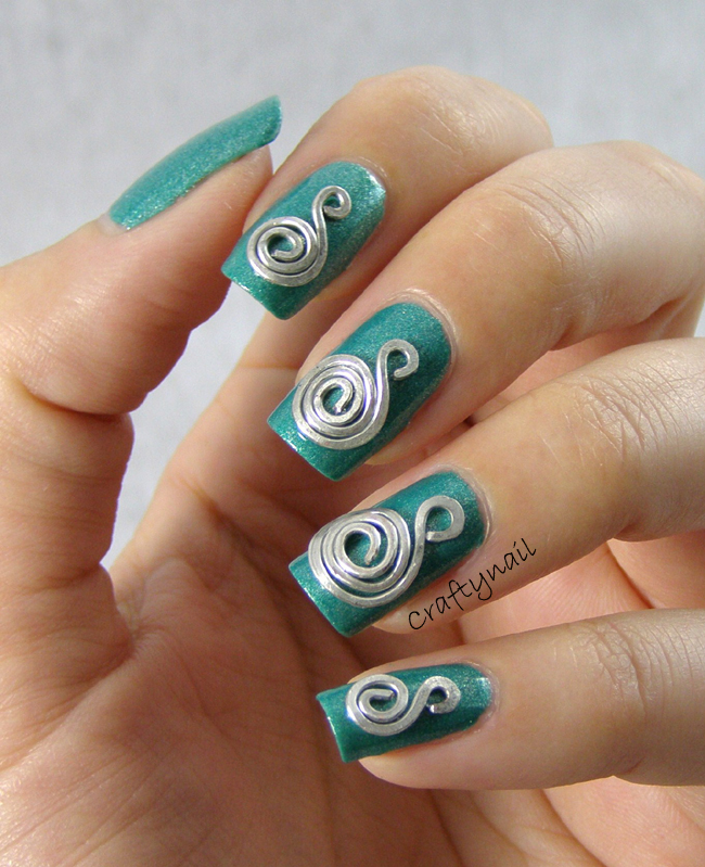 Wire Nail Art Jaw dropping Weird Manicure Trend