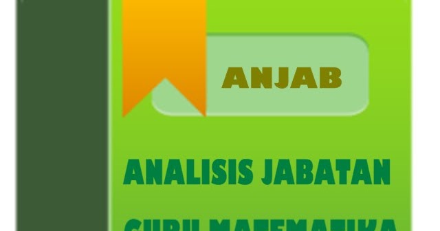 Contoh Pengisian Analisis Jabatan (Anjab) Guru Mapel