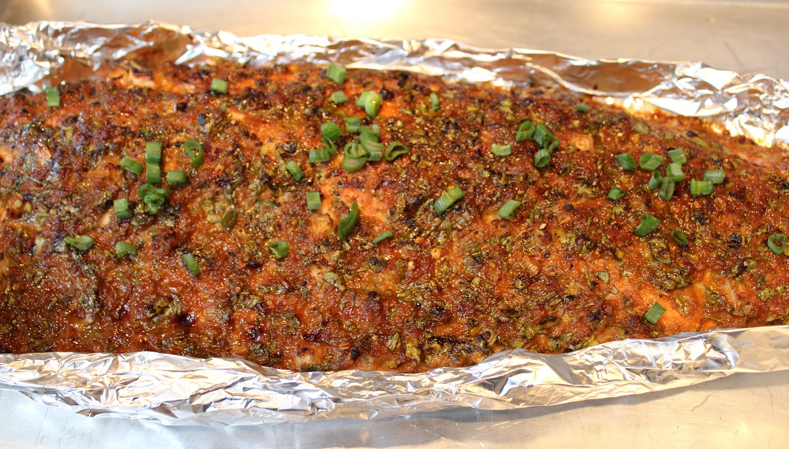 Easy Taco Seasoned Baked Salmon