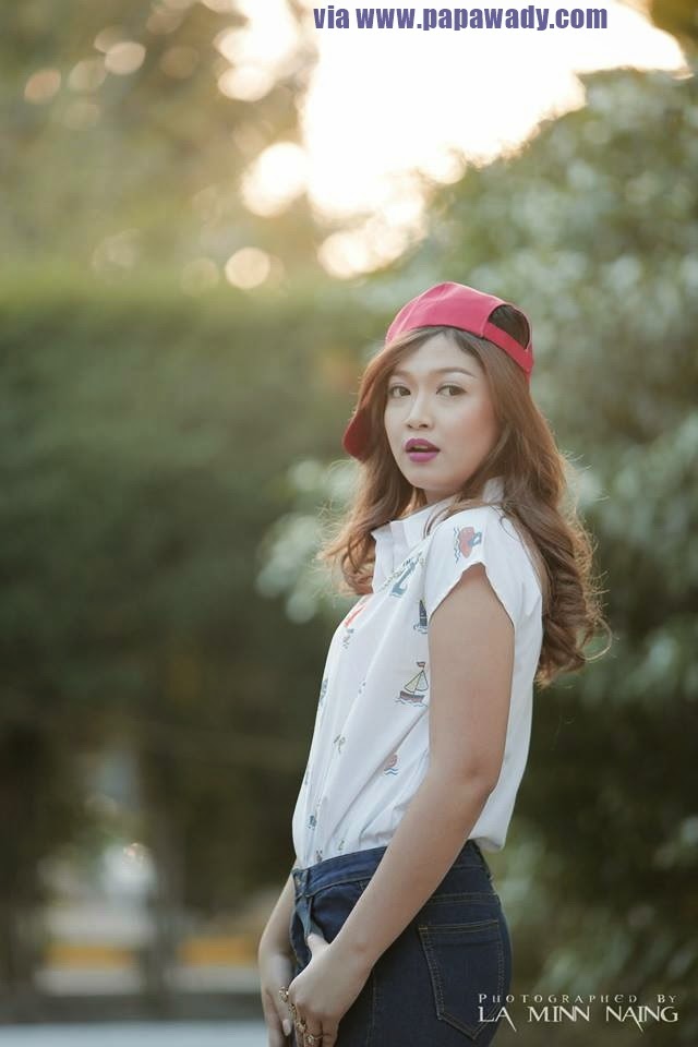 San Yati Moe Myint-  Beautiful Girl and Sunny Day