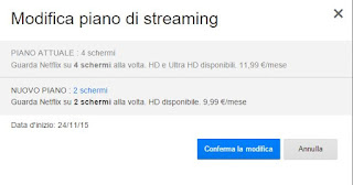netflix cambio piano