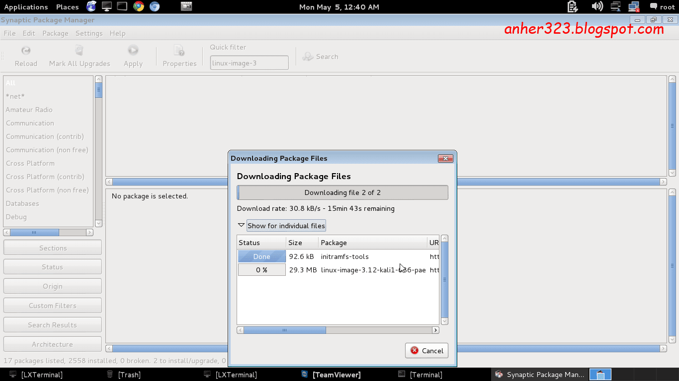 Кали линукс создание файла подкачки. Synaptic icon Linux. Synaptics debug Kit.