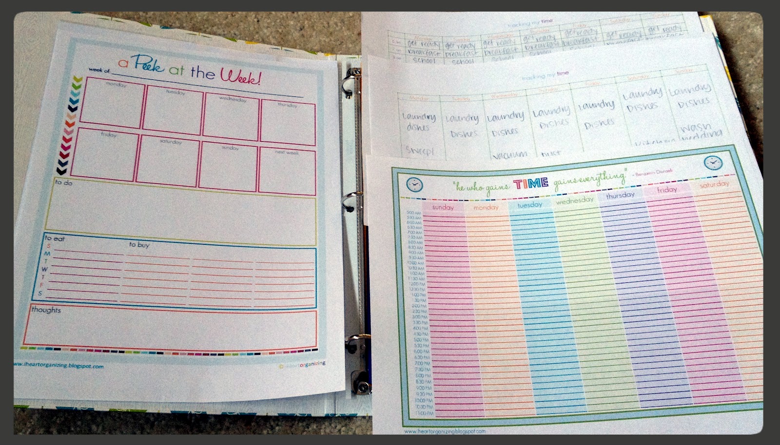 time manager binder time manager binder