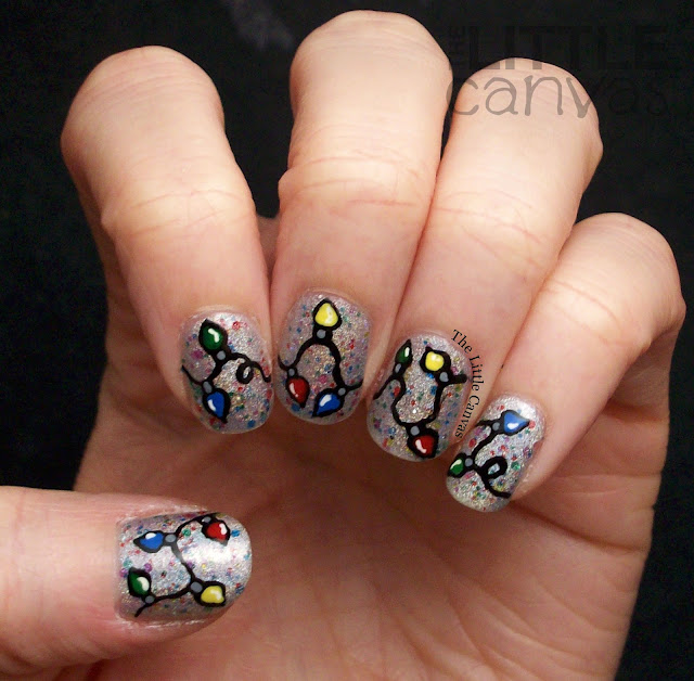 Twinkle Light Nail Art with Nine Zero Lacquer Twinkle Lights! - The ...
