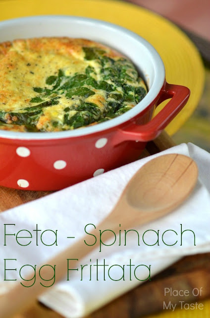 Egg-Spinach Frittata by Place of My Taste