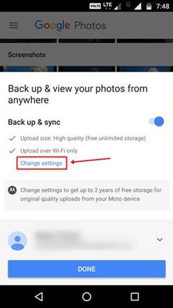 highest resolution picture google photos storage