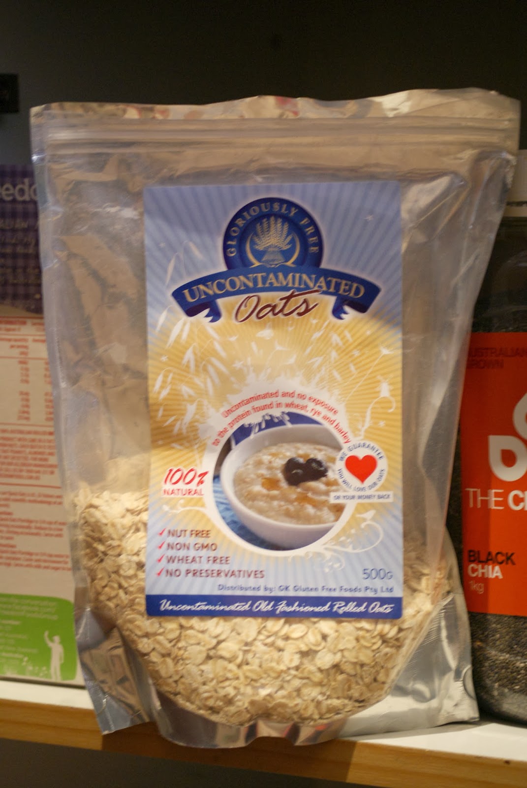 Gloriously Free Uncontaminated Oats Gluten Free Oats in Australia