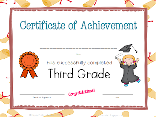 Nyla's Crafty Teaching: End of Year Certificates and Awards