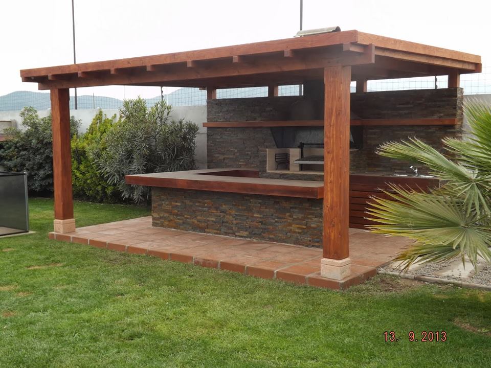 22 ideas de asadores techados | Construccion y Manualidades : Hazlo tu