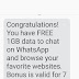 MTN is giving out Free 1GB Data to its Subscribers - How to Check yours